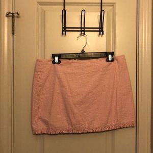 Size 10 Pink and White Lilly Pulitzer Skirt